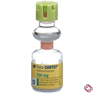 Solu-Cortef Trockensub 500 mg Act O Vial 4 ml