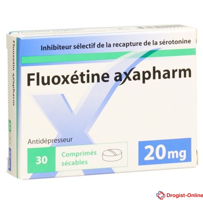 Fluoxetin Axapharm Tabl 20 mg 100 Stk