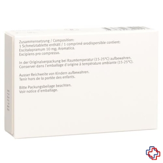 Cipralex MELTZ Schmelztabl 10 mg 12 Stk