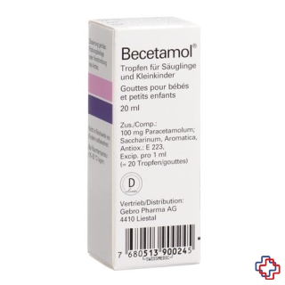 Becetamol Tropfen 100 mg/ml Fl 20 ml