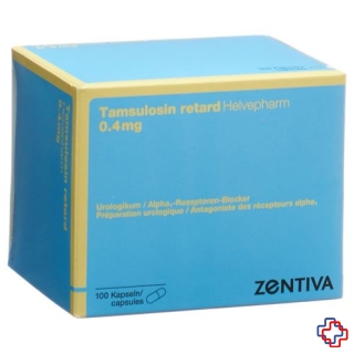 Tamsulosin retard Helvepharm Ret Kaps 0.4 mg 100 Stk