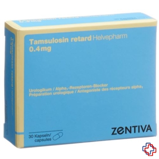 Tamsulosin retard Helvepharm Ret Kaps 0.4 mg 30 Stk