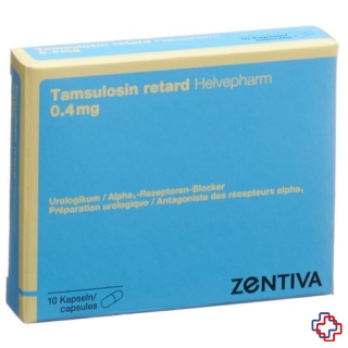 Tamsulosin retard Helvepharm Ret Kaps 0.4 mg 10 Stk