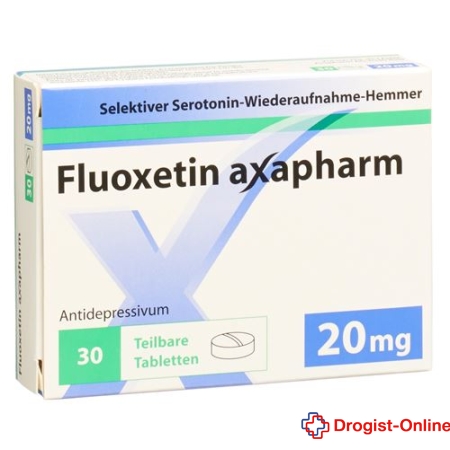 Fluoxetin Axapharm Tabl 20 mg 100 Stk