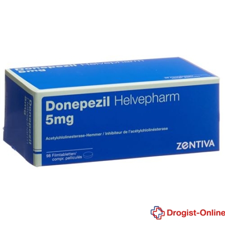 Donepezil Helvepharm Filmtabl 5 mg 98 Stk