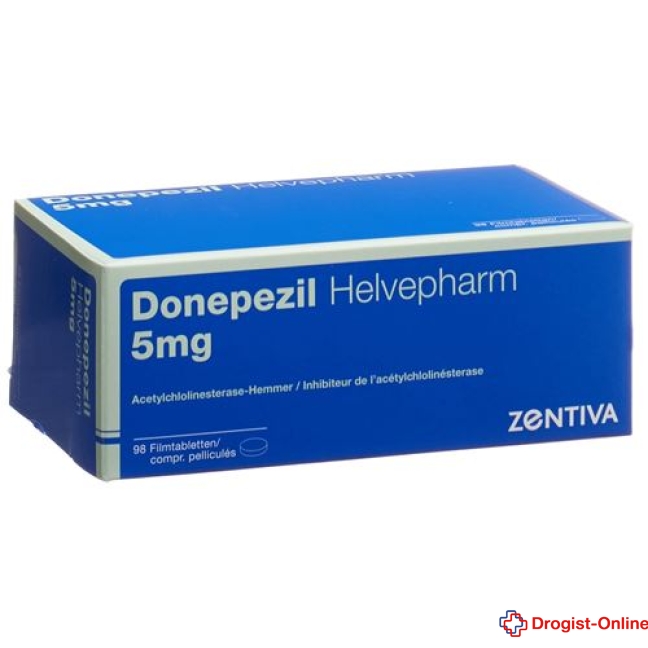 Donepezil Helvepharm Filmtabl 5 mg 98 Stk