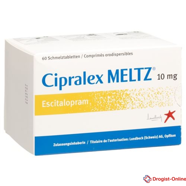 Cipralex MELTZ Schmelztabl 10 mg 60 Stk