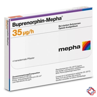 Buprenorphin-Mepha TTS 35 mcg/h 8 Stk