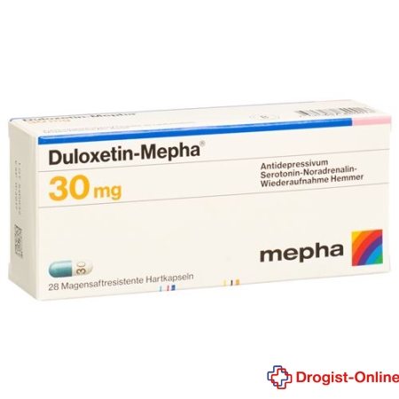 Duloxetin-Mepha Kaps 30 mg 28 Stk