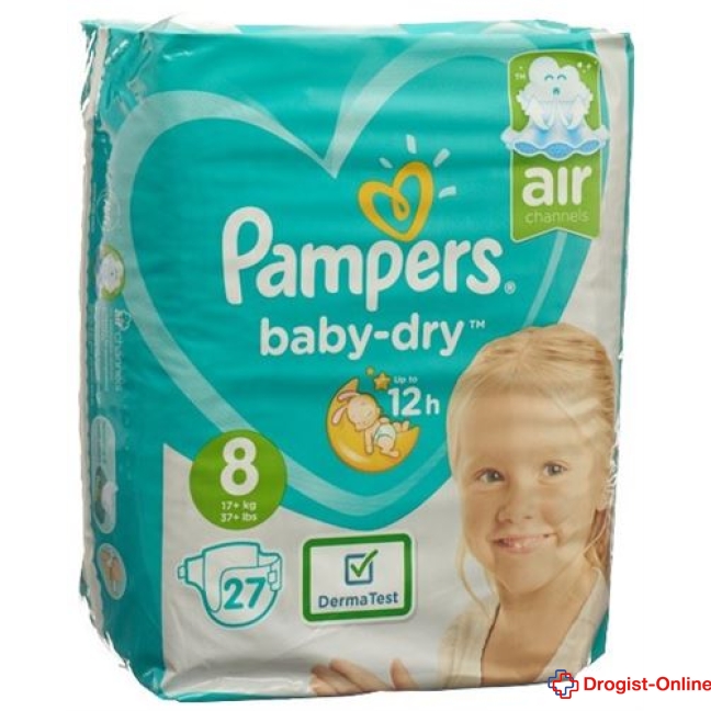 Pampers Baby Dry Gr8 17+kg Extra Large Sparpack 28 Stk