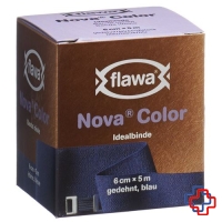 Flawa Nova Color Idealbinde 6cmx5m blau