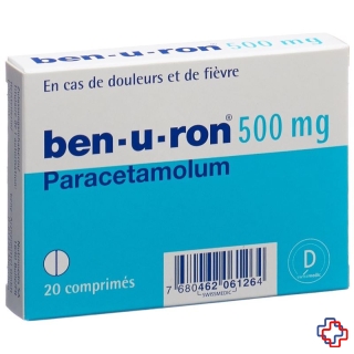 Ben-u-ron Tabl 500 mg 20 Stk