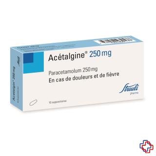 Acetalgin Supp 250 mg 10 Stk
