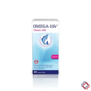 Omega-life Gel Kapseln 500 mg 60 Stk