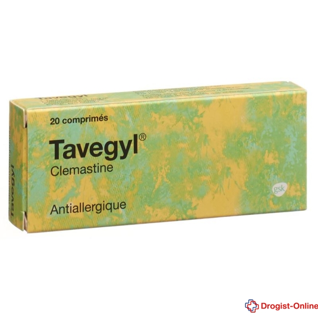 Tavegyl Tabl 1 mg 20 Stk