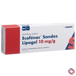 Ecofenac Sandoz Lipogel 1 % Tb 100 g