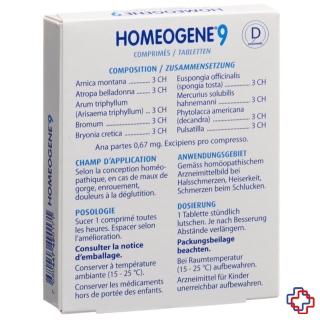 Homeogene Boiron No 9 Tabl 60 Stk