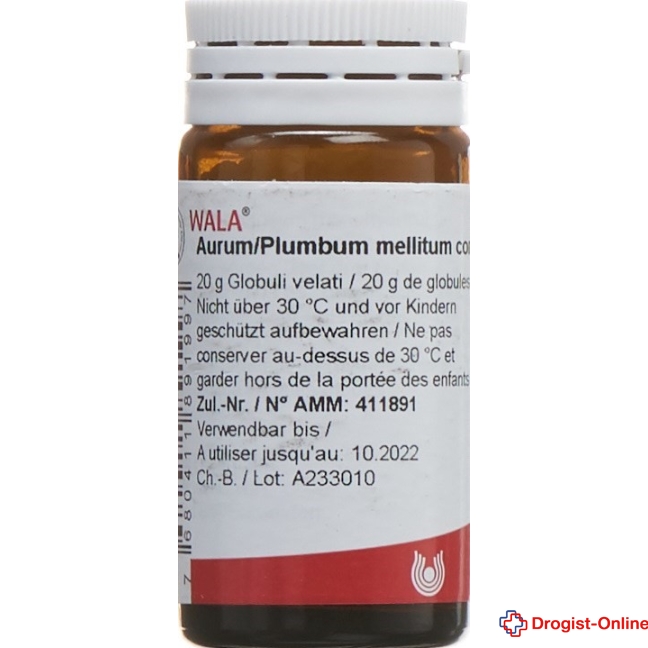 Wala Aurum/Plumbum mellitum comp. Glob Fl 20 g