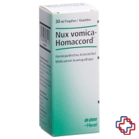 Homaccord Nux vomica Tropfen Fl 30 ml
