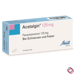 Acetalgin Supp 125 mg 10 Stk