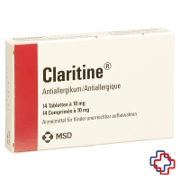 Claritine Tabl 10 mg 14 Stk
