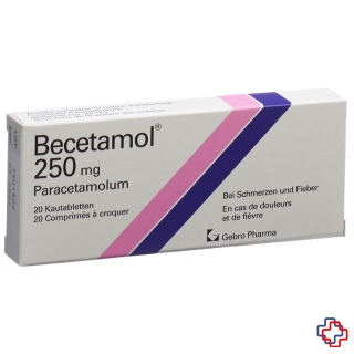 Becetamol Kautabl 250 mg 20 Stk