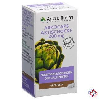 Arkocaps Artischocken Kaps 200 mg pflanzlich Ds 45 Stk