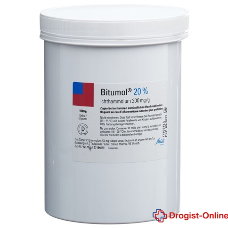 Bitumol Salbe 20 % Ds 1000 g
