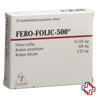 Fero Folic 500 Depottabl 500 mg 30 Stk