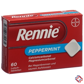 Rennie Peppermint Lutschtabl 60 Stk