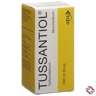 Tussantiol Sirup 750 mg/15ml Fl 200 ml