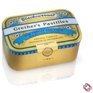 Grethers Blackcurrant Pastillen Ds 440 g
