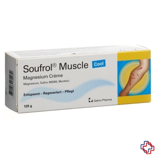 Soufrol Muscle Magnesium Creme Cool Tb 120 g