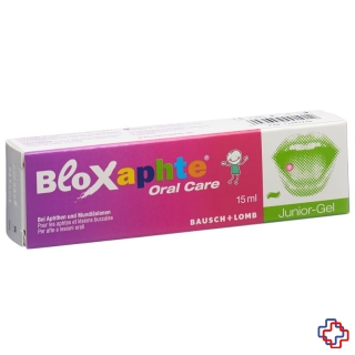 Bloxaphte Oral Care Junior Gel Tb 15 ml
