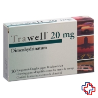 Trawell Kaugummi Dragées 20 mg 10 Stk