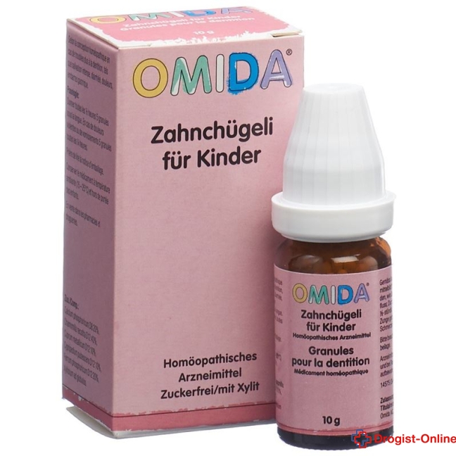 Omida Zahnchügeli für Kinder ohne Zucker 10 g