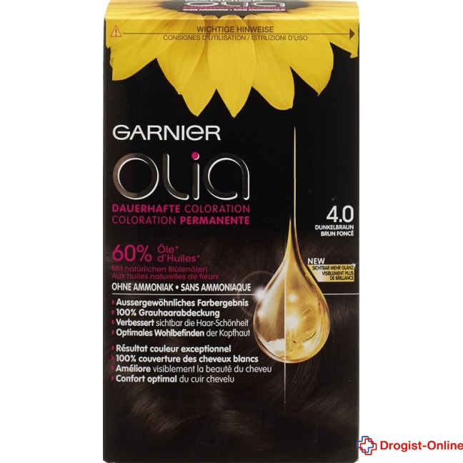 OLIA Haarfarbe 4.0 Dunkelbraun